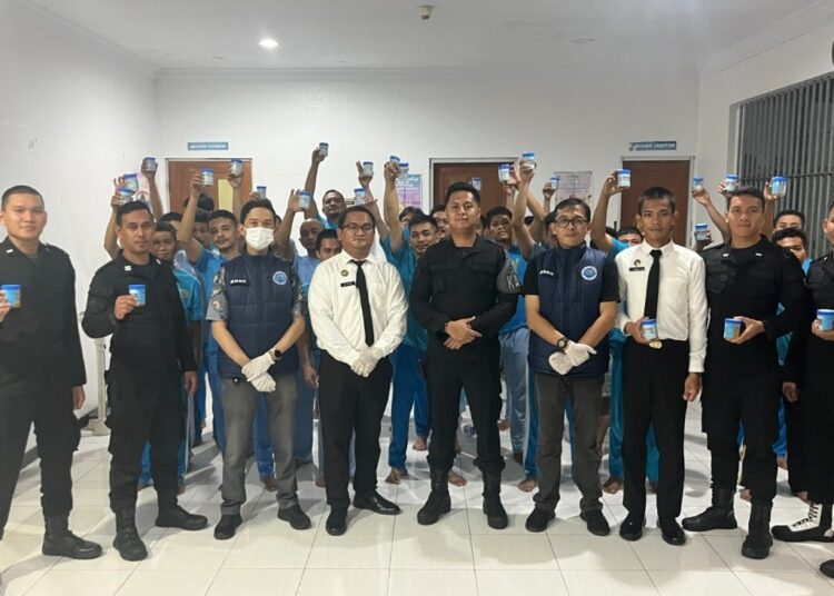 Rutan Batam Gelar Razia Gabungan Bersama TNI, Polri, BNN DAN BIN