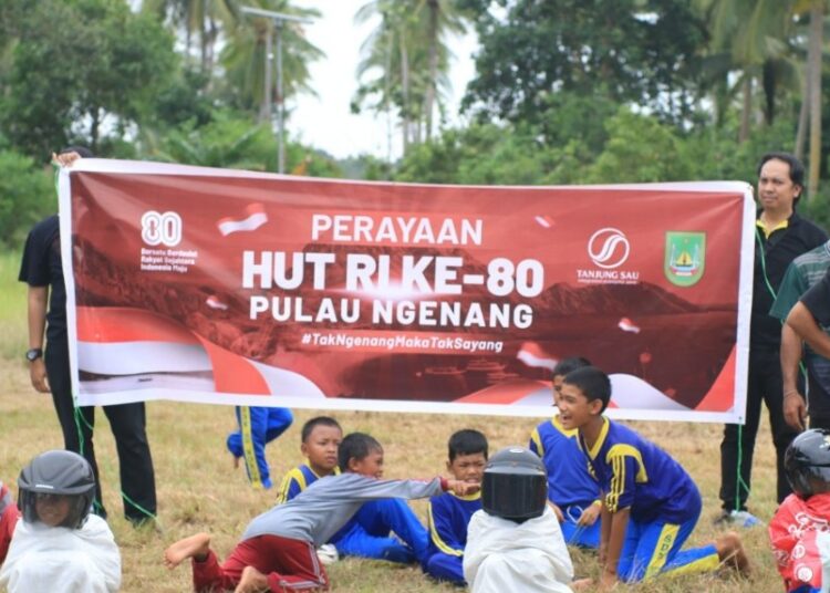 Kompak & Meriah! Hari Kemerdekaan Ke-80 Di Pulau Ngenang, Warga Dan PT Batamraya Sukses Perkasa Bersatu Dalam Kebersamaan!