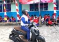 Capella Honda Kepri Bekali Pelajar Tanjungpinang Teknik Dasar Safety Riding