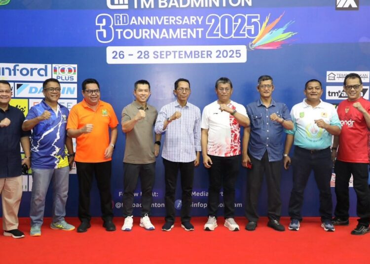 TM Badminton 3rd Anniversary Tournament 2025 Resmi ibuka, Amsakar: Batam Jadi Magnet Sport Tourism