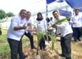 Dukung Ketahanan Pangan, LPKA Batam Ikuti Penanaman Pohon Kelapa Serentak