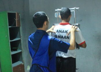 Demi Anak Binaan yang Sehat, LPKA Batam Gelar Rontgen Dada untuk Deteksi TBC