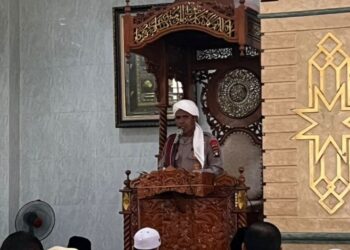 Aipda Nulkarim Bao Jadi Khatib Sholat Jumat Di Polda Kepri, Suara Merdu Pukau Jamaah