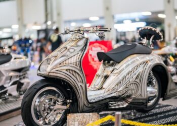 Honda Stylo 160 Antar Modifikator Indonesia ke Ajang Modifikasi Dunia Mooneyes, Jepang