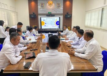 Lapas Batam Gelar Rapat Evaluasi Kinerja, Bahas Permasalahan Dan Solusi Tiap Seksi