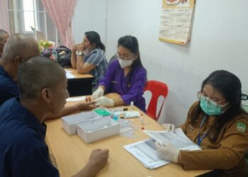Bukti Nyata Kepedulian terhadap HIV/AIDS, Lapas Batam Gelar VCT Kesehatan