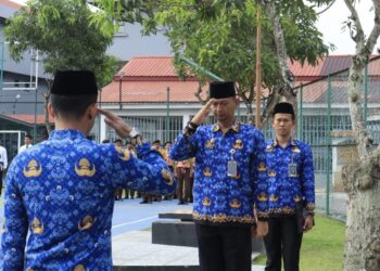 Upacara Sumpah Pemuda di Lapas Batam, Kobarkan Persatuan, Wujudkan Indonesia Maju