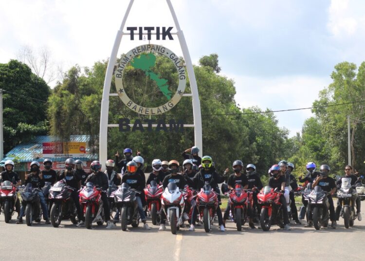 Sunmori Day with Honda CBR: Komunitas CBR Batam Tunjukkan Semangat Brotherhood