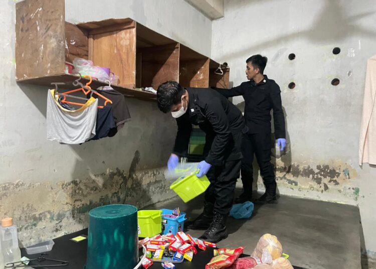 LPKA Batam Gelar Razia Insidentil Serentak Se-Indonesia Bersama Aparat Penegak Hukum