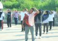 Pererat Silaturahmi, Pegawai LPKA dan LPP Batam Gelar Jalan Santai dan Senam Bersama