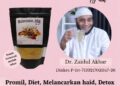 Dr Zaidul Akbar Ungkap 3 Ramuan JSR untuk Kolesterol, Gula Darah, dan Detoks