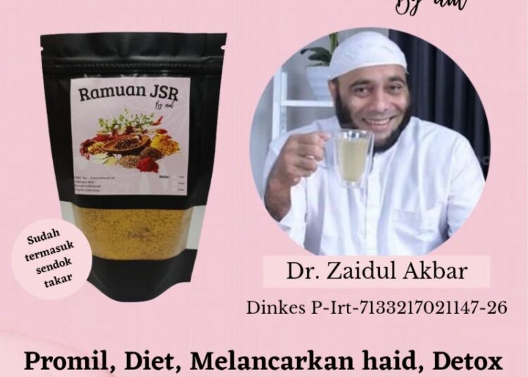 Dr Zaidul Akbar Ungkap 3 Ramuan JSR untuk Kolesterol, Gula Darah, dan Detoks
