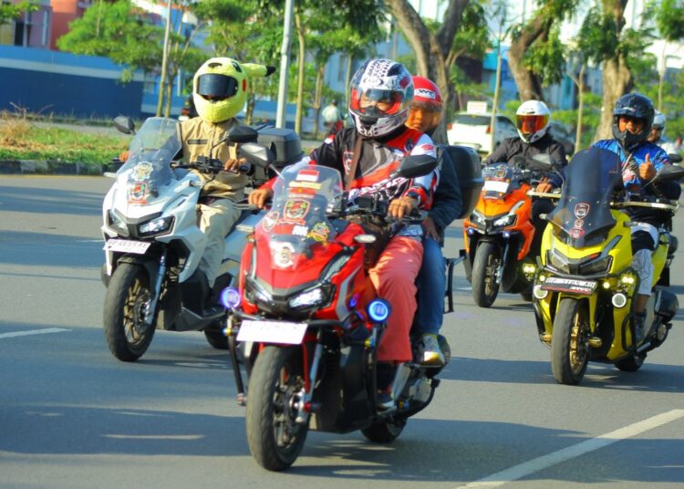 Honda ADV Exploride, Semangat Kebersamaan Bikers Batam Menjelajah Kota