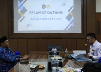 Lapas Batam Jalani Penilaian Maladministrasi Pelayanan Publik Tahun 2025 oleh Ombudsman Kepri