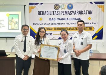 Rutan Batam Gelar Rehabilitasi Pemasyarakatan Bersama Yayasan Fokus Karya Bangsa