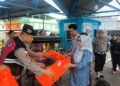 Polsek Belakang Padang Imbau Masyarakat Gunakan Life Jacket Antisipasi Cuaca Ekstrim Dan Gelombang Tinggi
