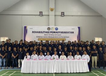 Lapas Kelas IIA Batam Gelar Pembukaan Program Rehabilitasi Sosial Bagi Warga Binaan Tahun 2025