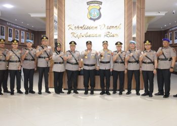 Kapolda Kepri Pimpin Sertijab Sejumlah Pejabat Utama Dan Kapolres Jajaran Polda Kepri