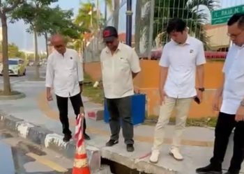 18 Titik Di CBD Batam Center Jadi Lokasi Uji Sistem Subdrain BP Batam