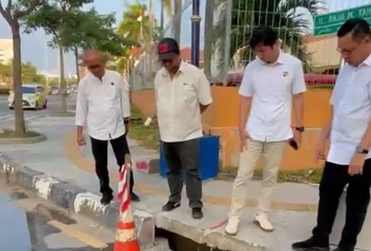18 Titik Di CBD Batam Center Jadi Lokasi Uji Sistem Subdrain BP Batam