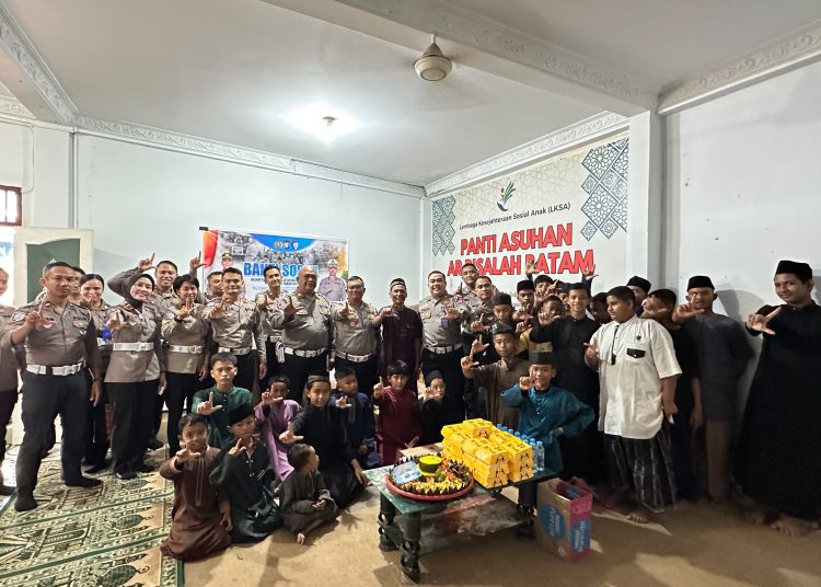 Satlantas Polresta Barelang Gelar Baksos, Doa Bersama Dan Syukuran HUT Lalu Lintas Ke-71