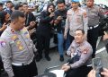 Wakapolresta Barelang Pimpin Konferensi Pers Penindakan 267 Knalpot Tidak Sesuai Spesifikasi di Wilayah Hukum Polresta Barelang