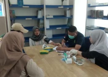 Jasa Raharja Bersama Sidokkes Polresta Barelang Gelar Pengobatan Gratis