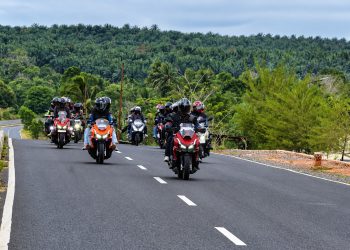 20 Bikers HAI Chapter Batam Tempuh 83 Km Dalam Honda ADV160 Mistery Exploride