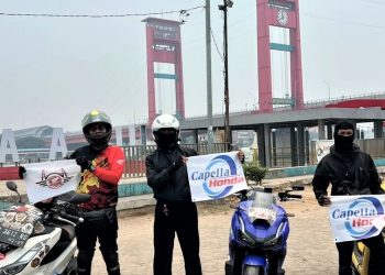 Tiga Bikers Kepri Tempuh Perjalanan Panjang ke Honda Bikers Day 2026