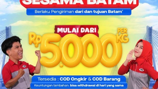 Promo JNE Express Batam: Kirim Paket Lokal Tarif Mulai Rp5 Ribu per Kilogram