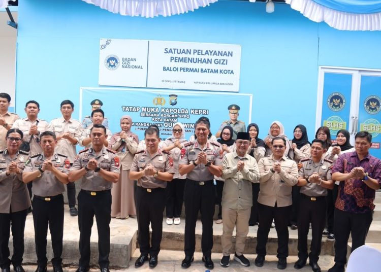 Kapolda Kepri Dan 12 Korwil SPPG Batam Perkuat Pengawasan MBG, Utamakan Tenaga Kerja Lokal