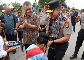 Wakapolda Kepri Hadiri Peresmian Gereja Katolik ST. Yohanes Paulus II Di Galang Batang, Kabupaten Bintan