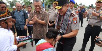 Wakapolda Kepri Hadiri Peresmian Gereja Katolik ST. Yohanes Paulus II Di Galang Batang, Kabupaten Bintan