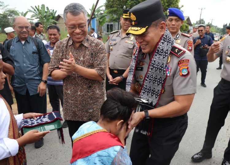Wakapolda Kepri Hadiri Peresmian Gereja Katolik ST. Yohanes Paulus II Di Galang Batang, Kabupaten Bintan