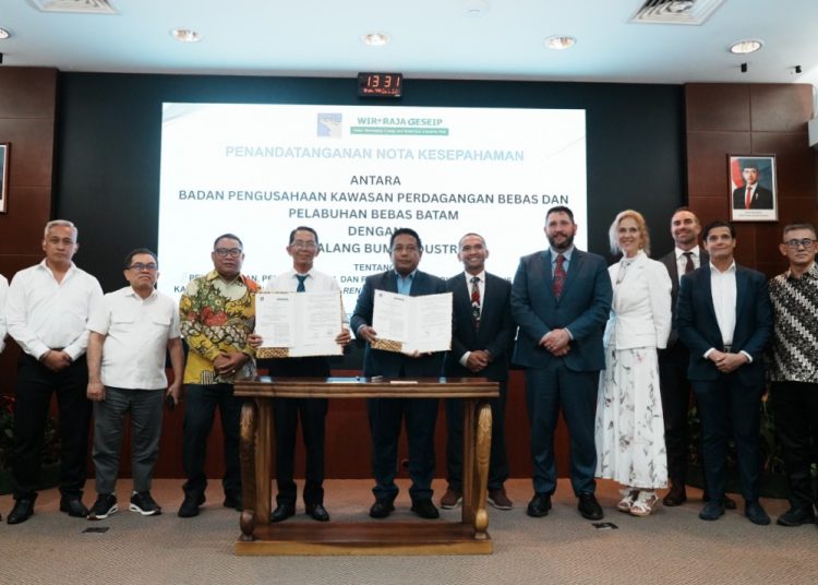 BP Batam Teken Nota Kesepakatan Pengembangan PSN Wiraraja Green Renewable Energy & Smart-Eco Industrial Park
