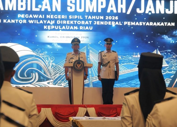 70 CPNS di Lingkungan Kanwil Ditjenpas Kepri Resmi Jadi PNS, Teguhkan Komitmen Pengabdian